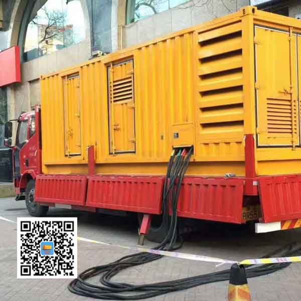 奉贤静音发电机出租